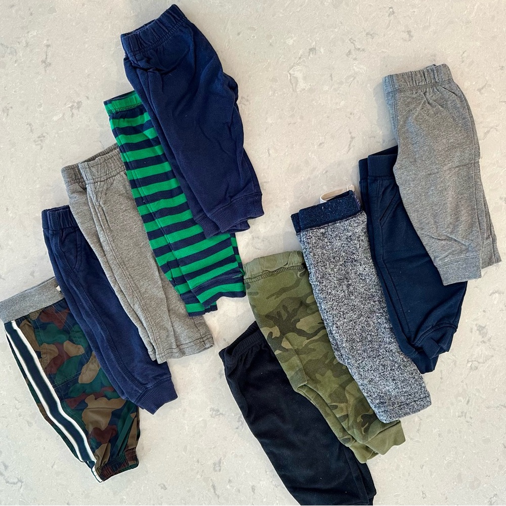 6-9mo Baby Boy Sweatpants Bundle